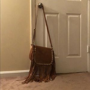 Brand new crossbody fringe bag by Mossimo